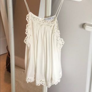 White beautiful tank top